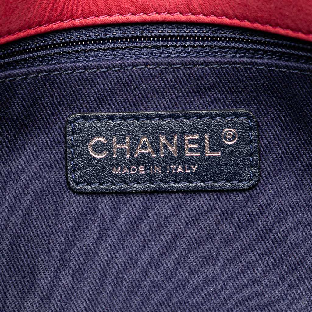 Chanel Small Iridescent Calfskin New Bubble Flap - Side view