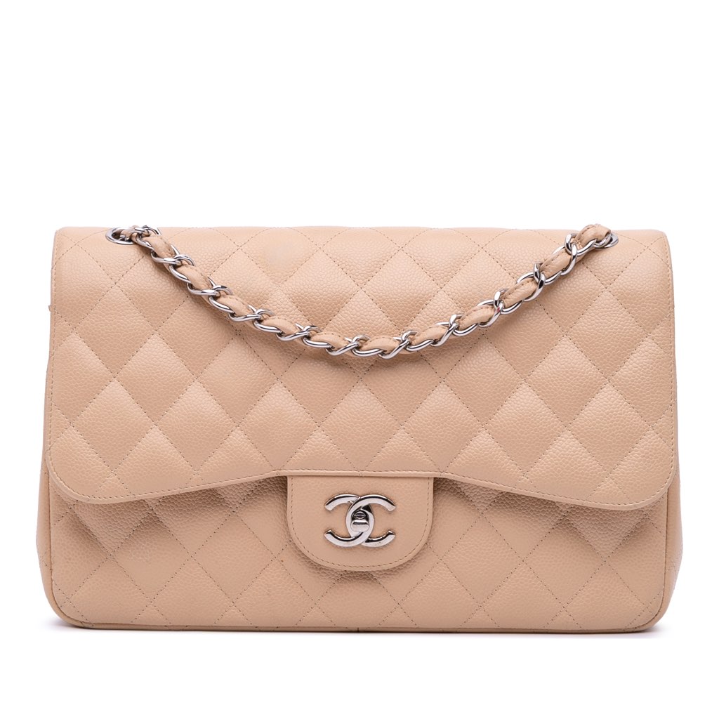 Chanel Jumbo Classic Caviar Double Flap