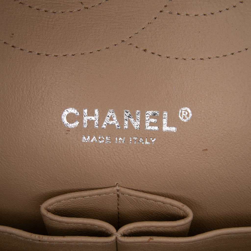 Chanel Jumbo Classic Caviar Double Flap - Side view