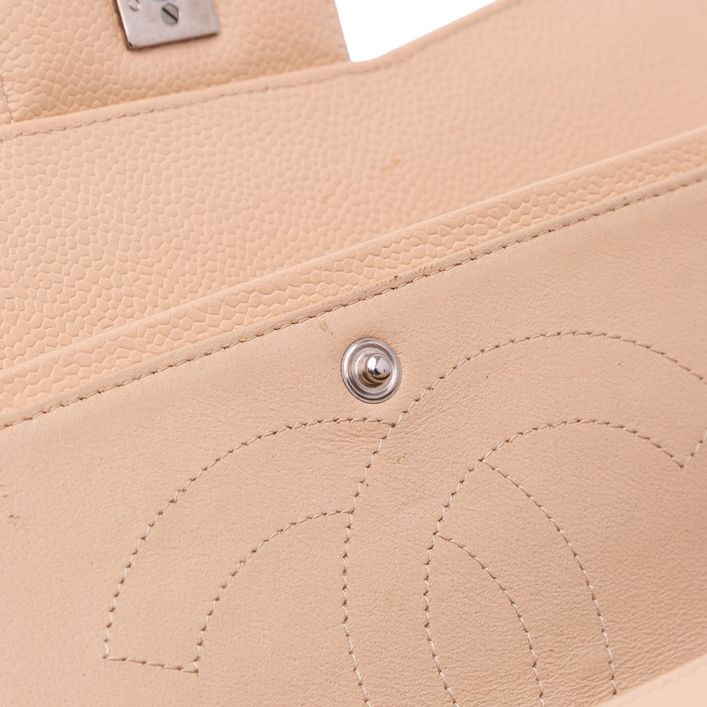 Chanel Jumbo Classic Caviar Double Flap - Image 11