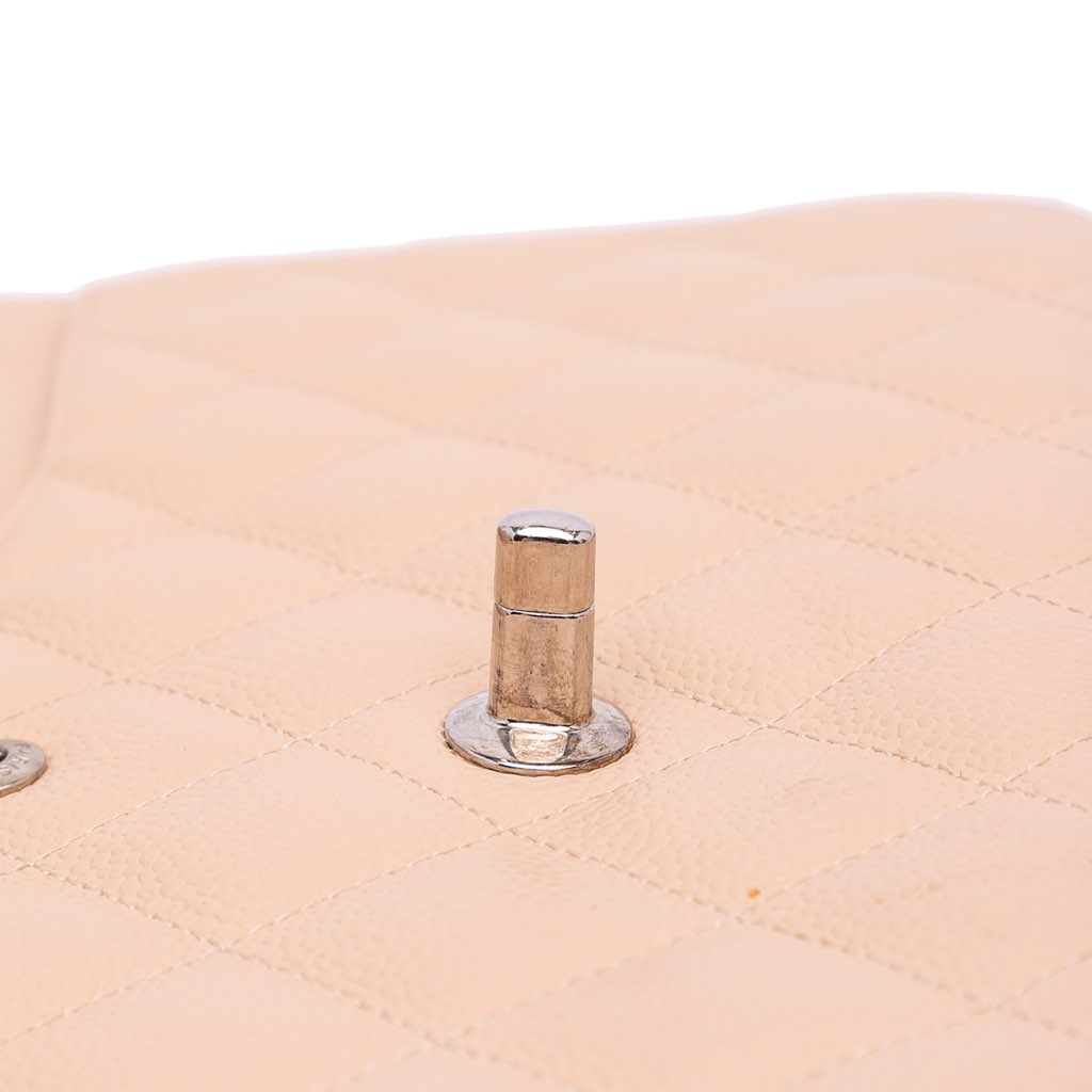 Chanel Jumbo Classic Caviar Double Flap - Image 12