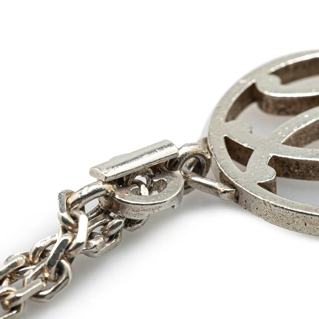 Hermès Palladium Plated Metal Bag Charm Silver Metal Good - Inside View