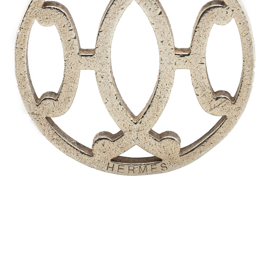 Hermès Palladium Plated Metal Bag Charm - 5