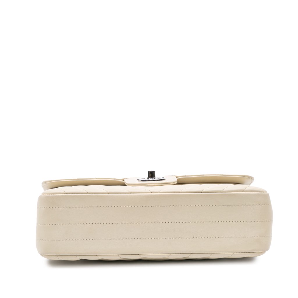 Chanel Small Classic Chevron Lambskin Double Flap - 3