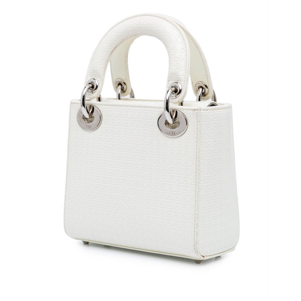 Dior Mini Patent Microcannage Lady Dior - 2