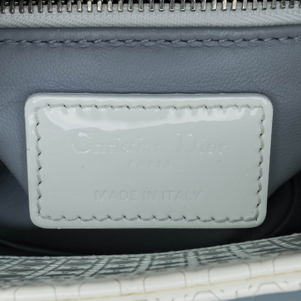 Dior Mini Patent Microcannage Lady Dior - 5
