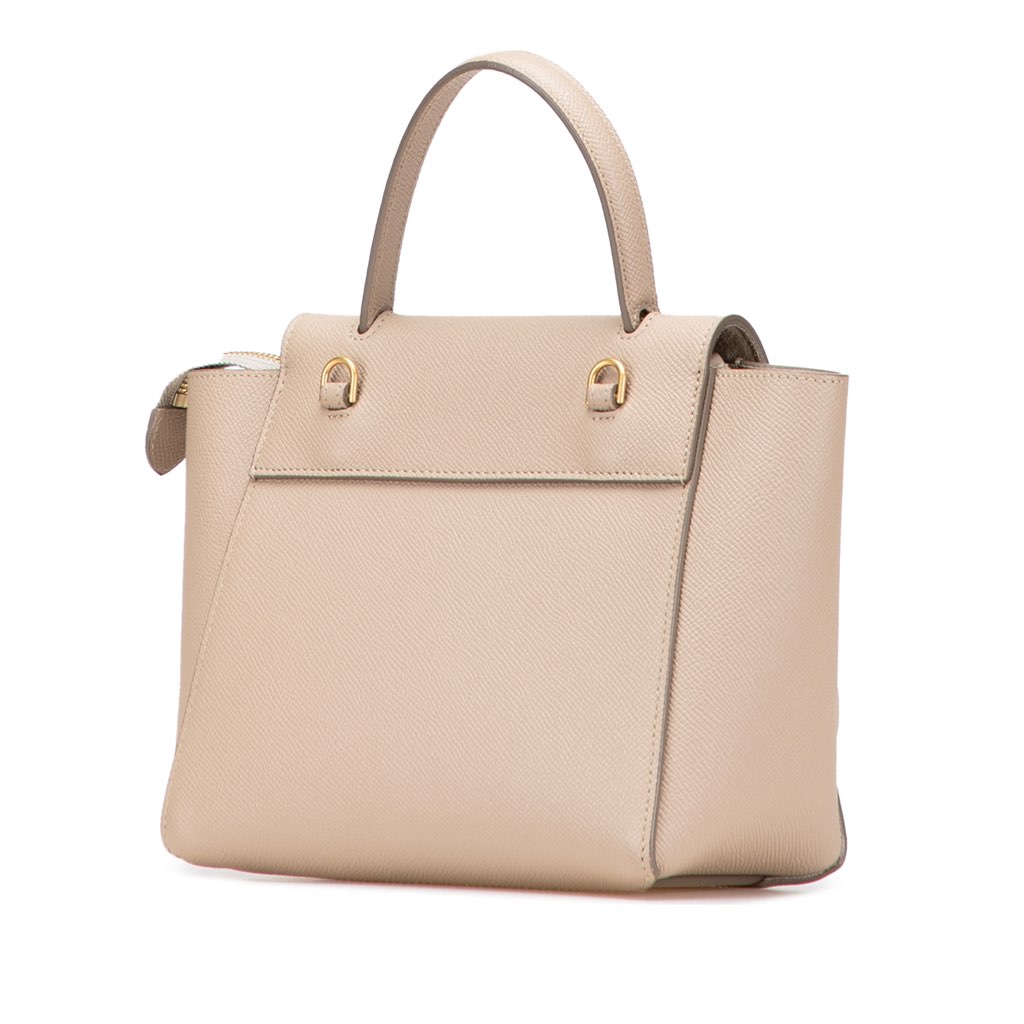 Celine Nano Grained Calfskin Belt Bag - Back view