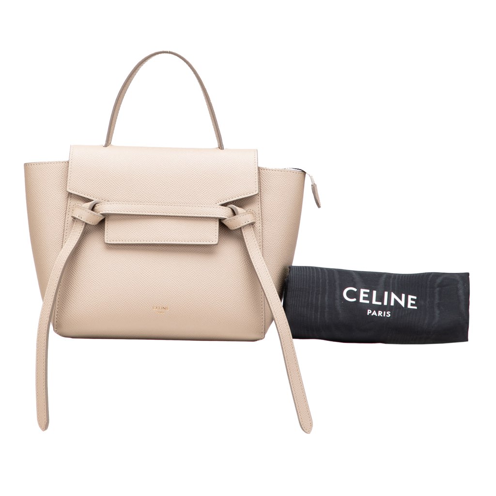 Celine Nano Grained Calfskin Belt Bag - Image 14