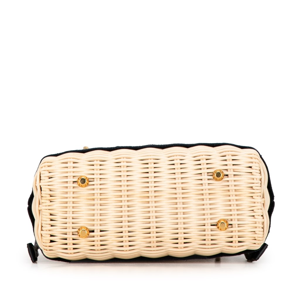 Dior Mini Oblique Wicker Lady Dior - 4