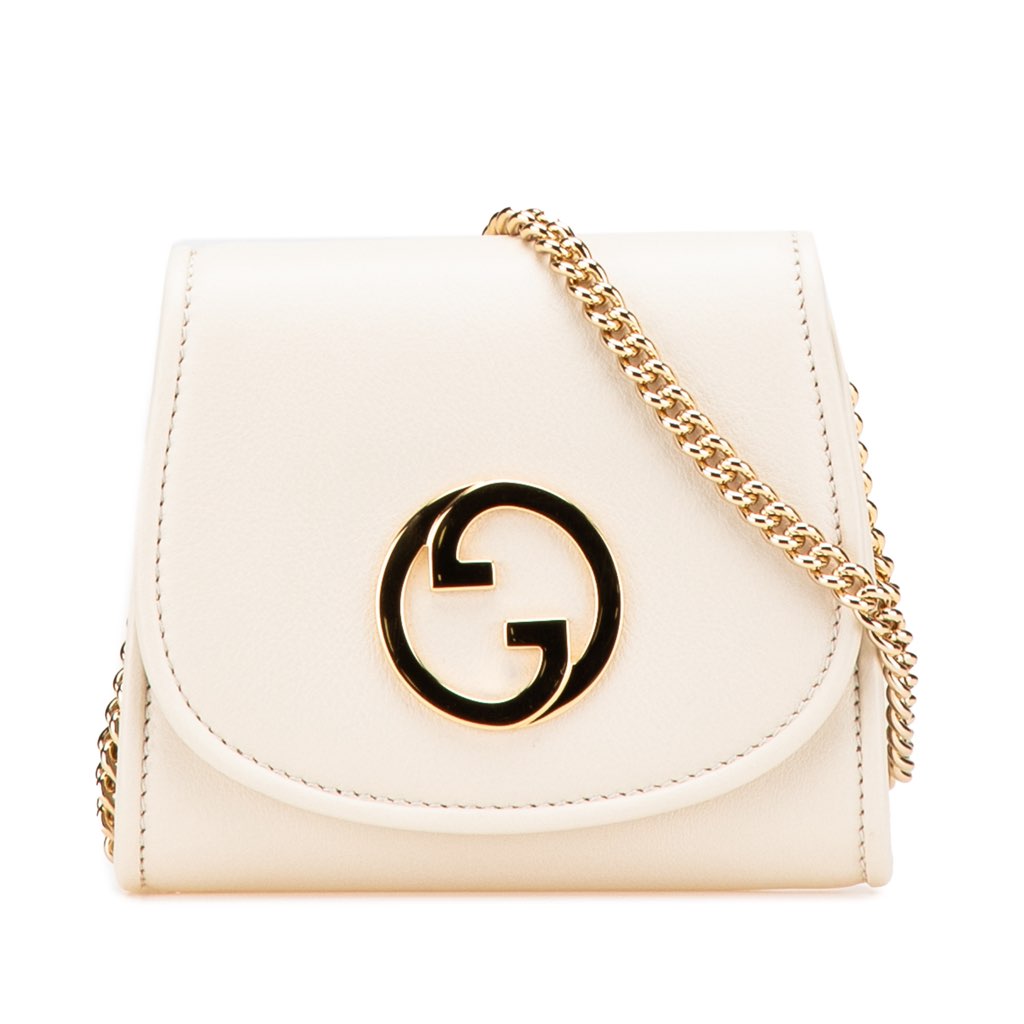 Gucci Medium Calfskin Blondie Wallet on Chain