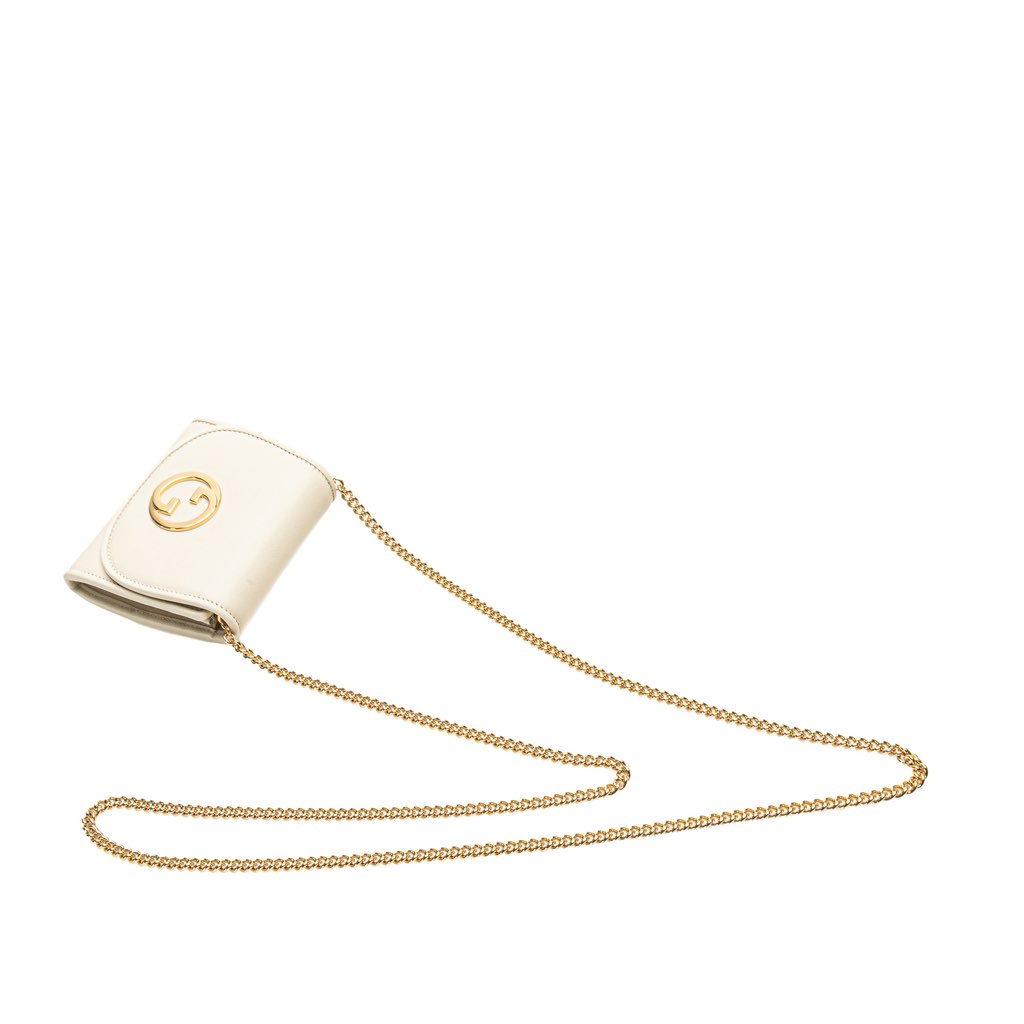 Gucci Medium Calfskin Blondie Wallet on Chain - Image 14