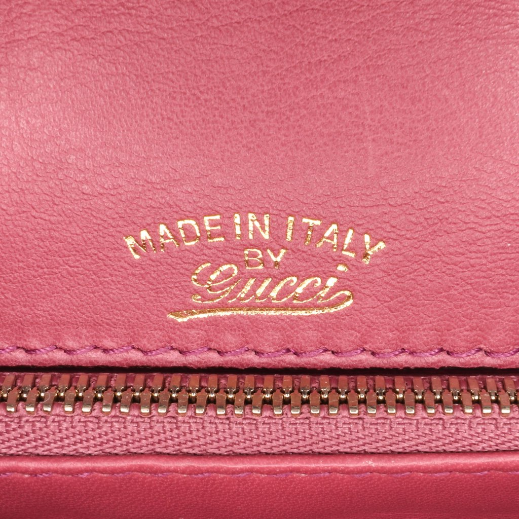 Gucci Small Leather 1973 Crossbody Bag - Image 10