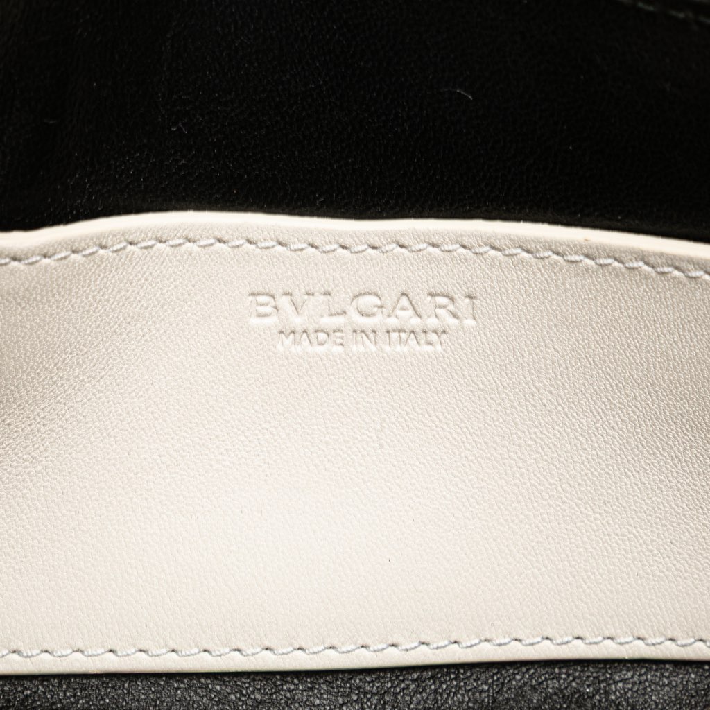 Bvlgari Leather Serpenti Forever Convertible Satchel - Side view