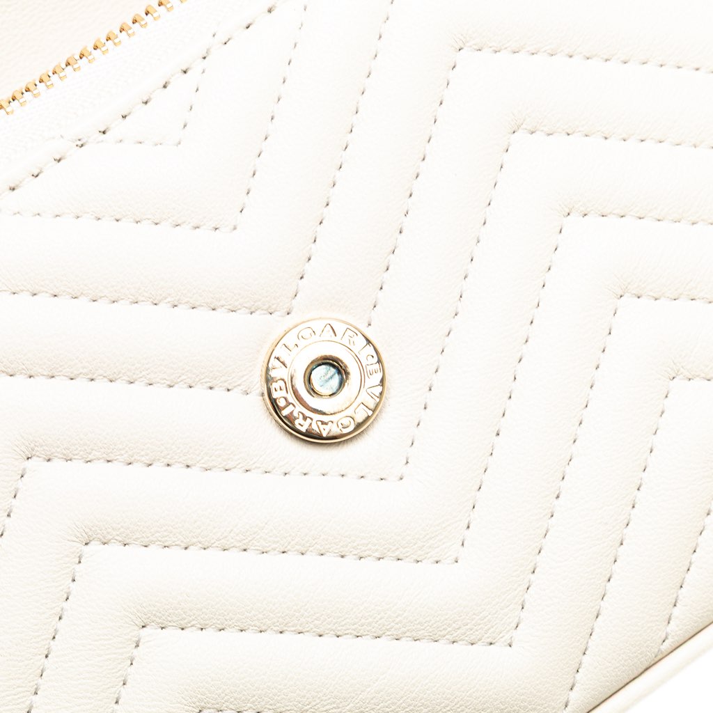 Bvlgari Leather Serpenti Forever Convertible Satchel - Detail 1