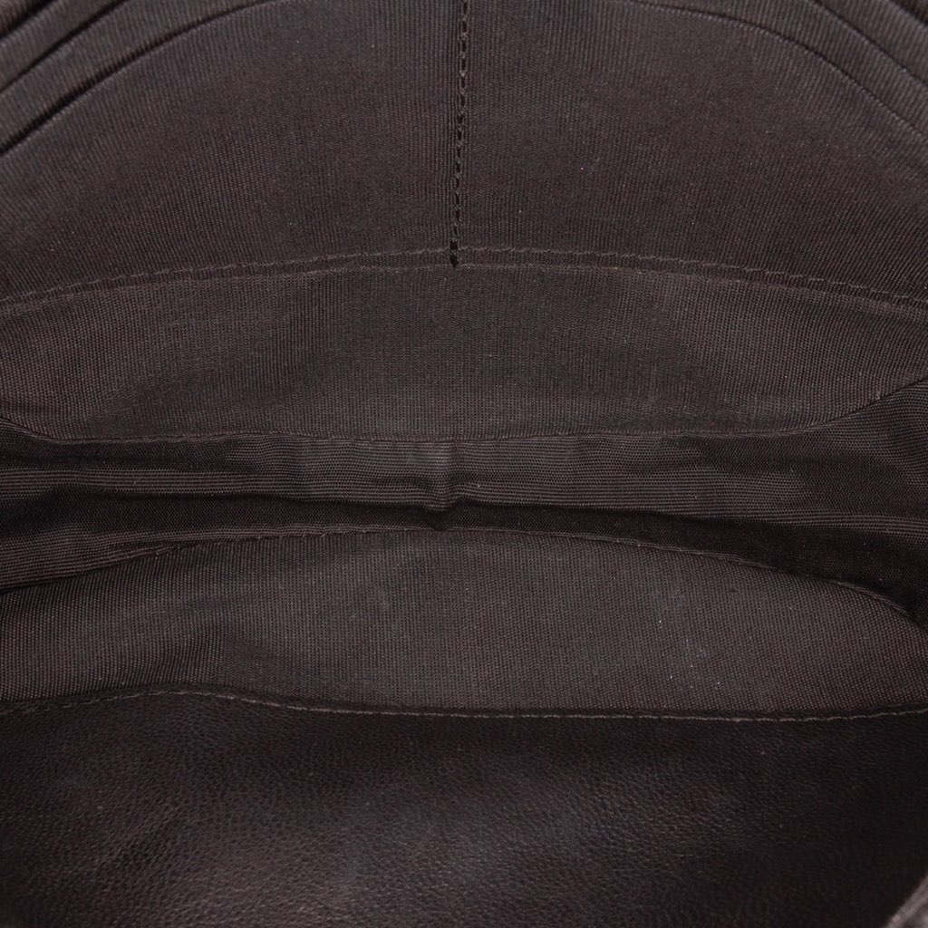 Chanel CC Lambskin Half Moon Wallet on Chain - 4