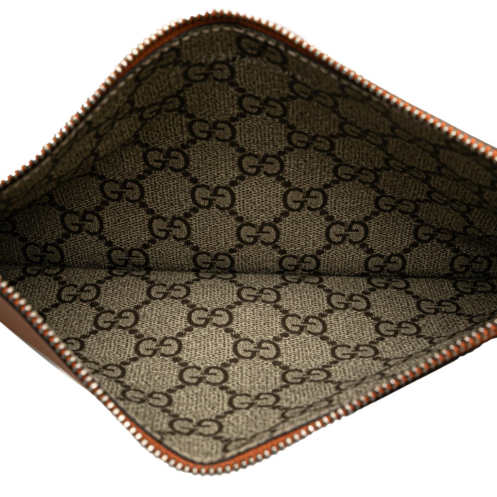 Gucci Large Canvas Logo Tote - Side view