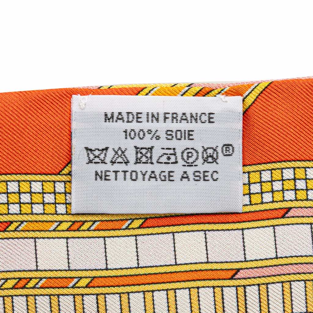 Hermès Brides et Gris-Gris Silk Twilly Scarf - 4