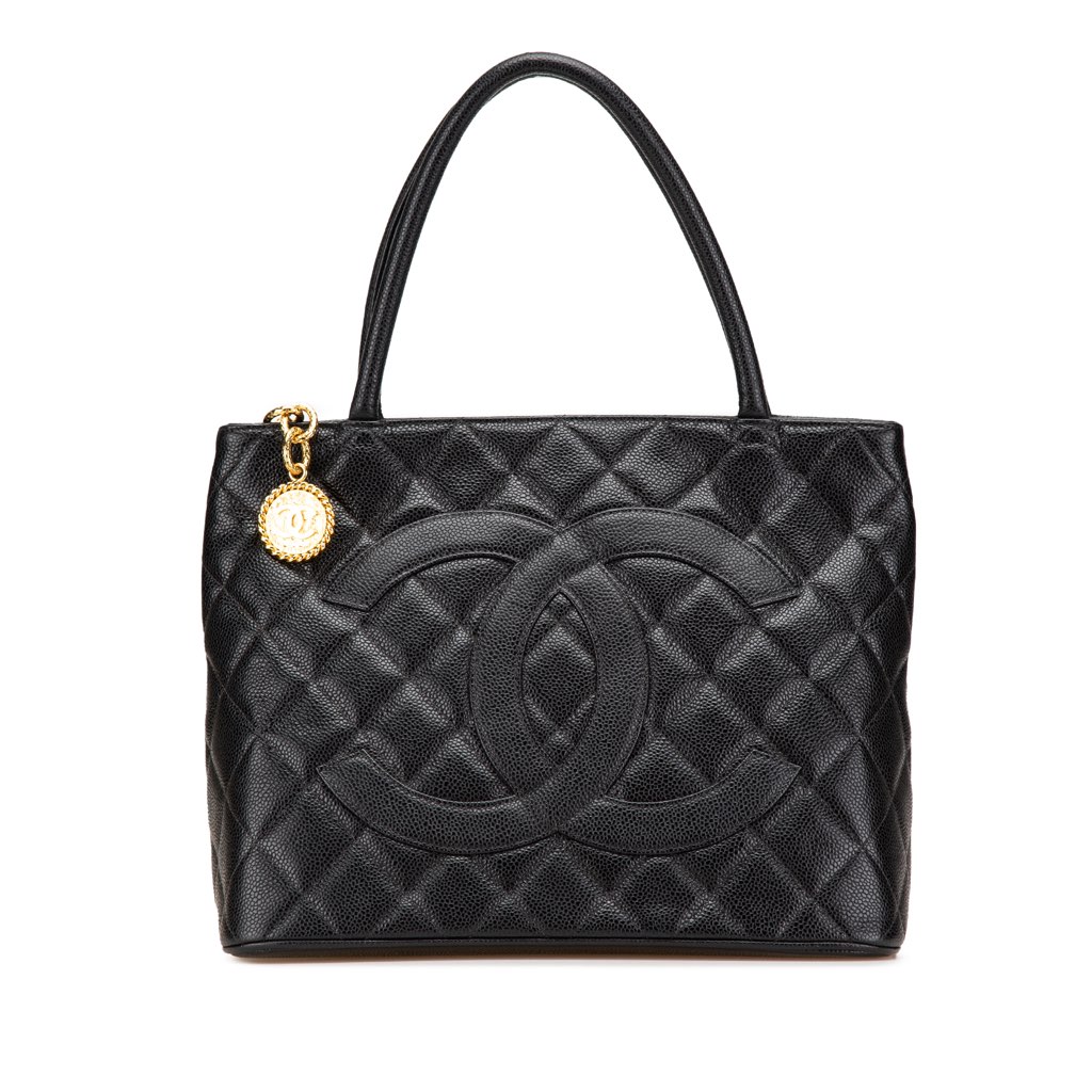 Chanel Caviar Medallion Tote