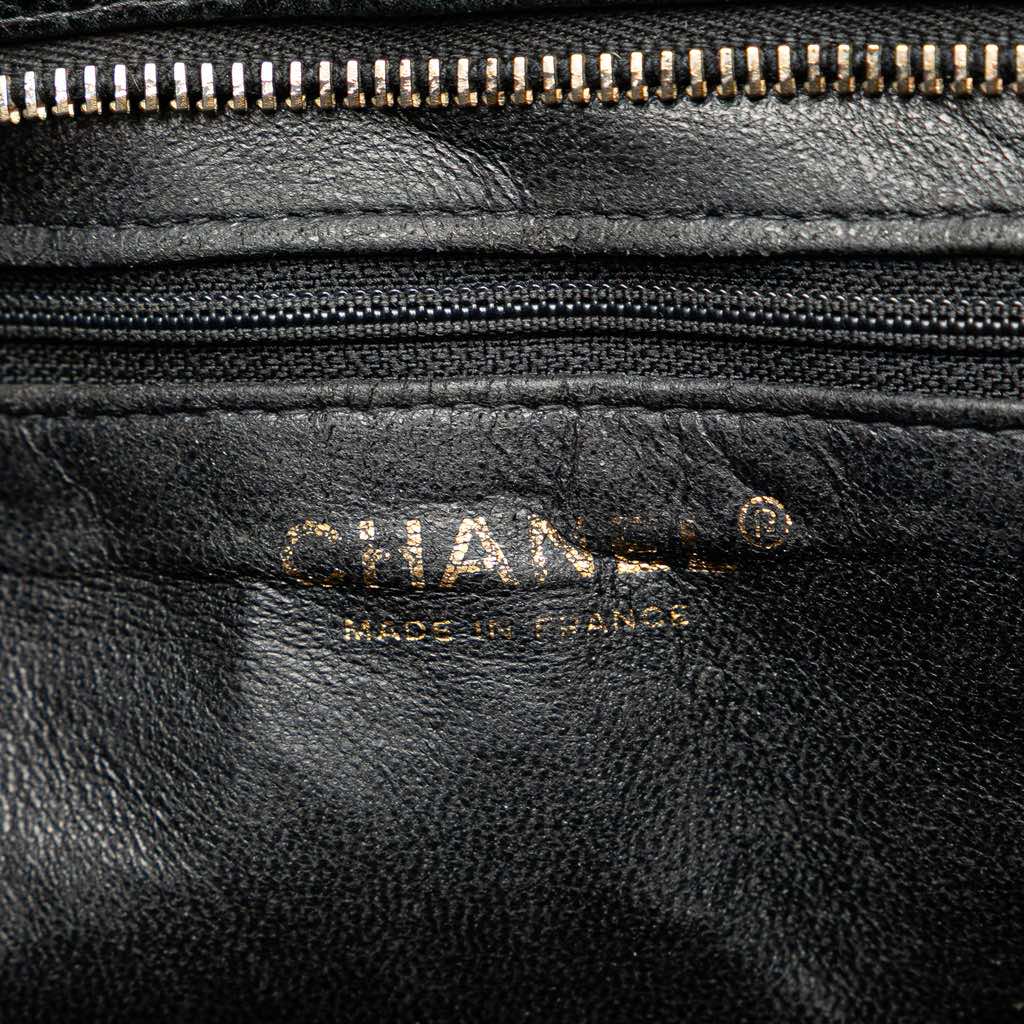 Chanel Caviar Medallion Tote - Side view