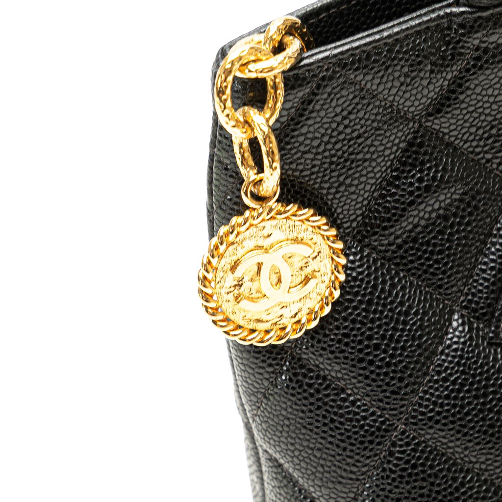 Chanel Caviar Medallion Tote - Image 11
