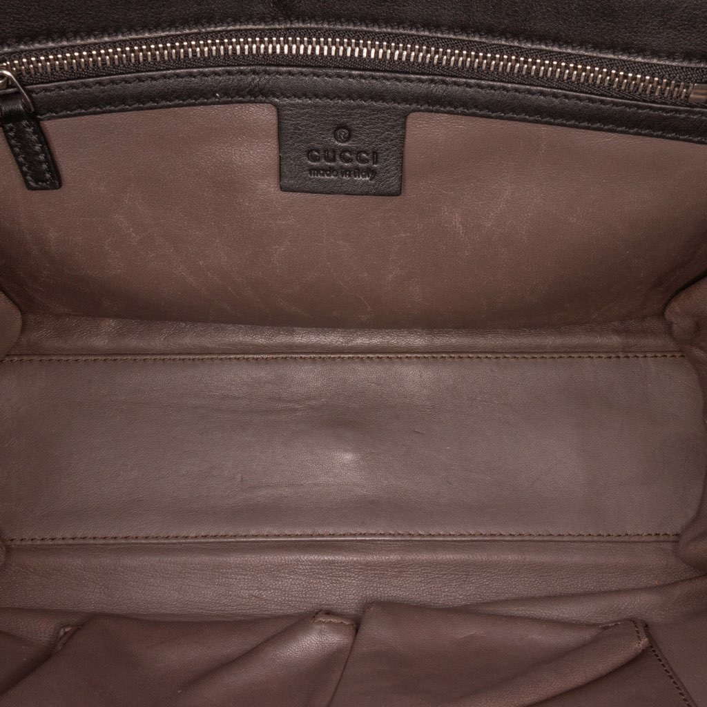 Gucci Medium Leather Dollar Interlocking G Crossbody - 4