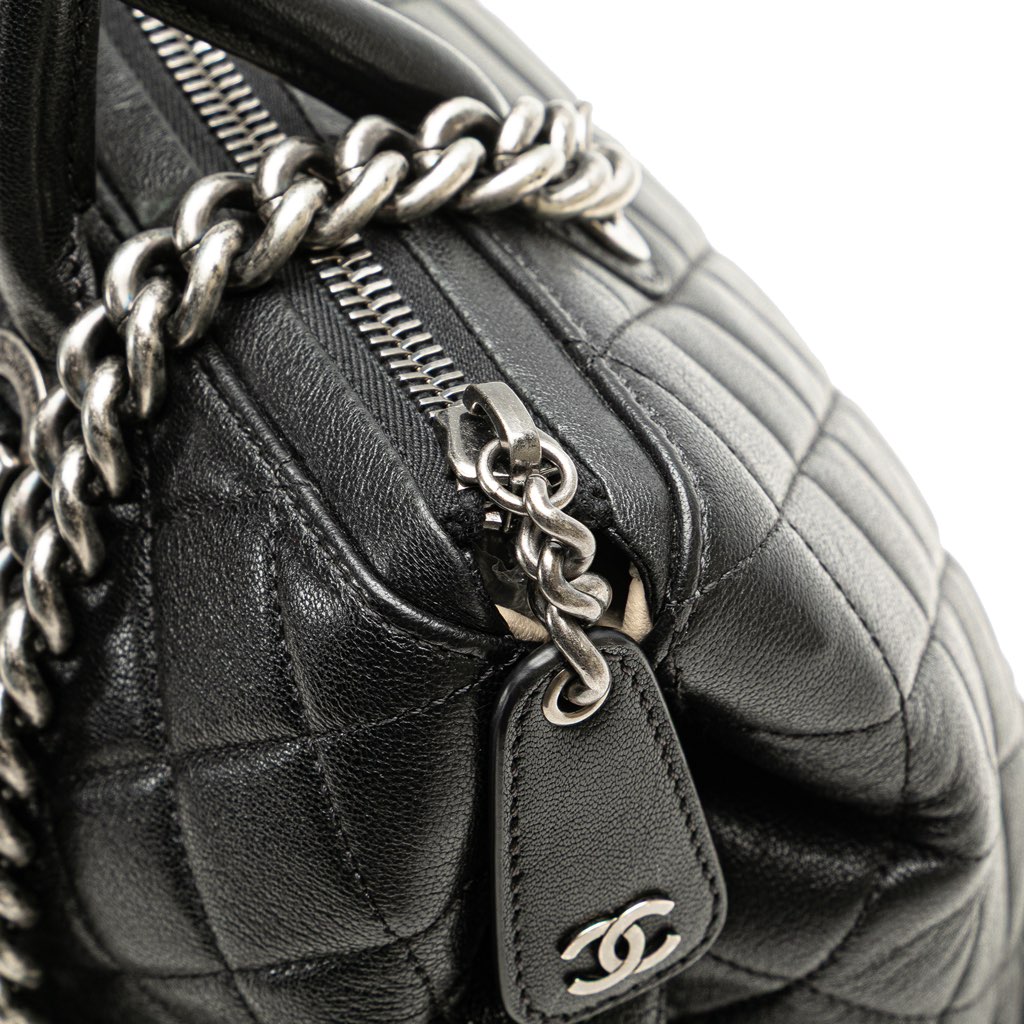 Chanel Medium Quilted Calfskin Boy Chained Tote - Image 10