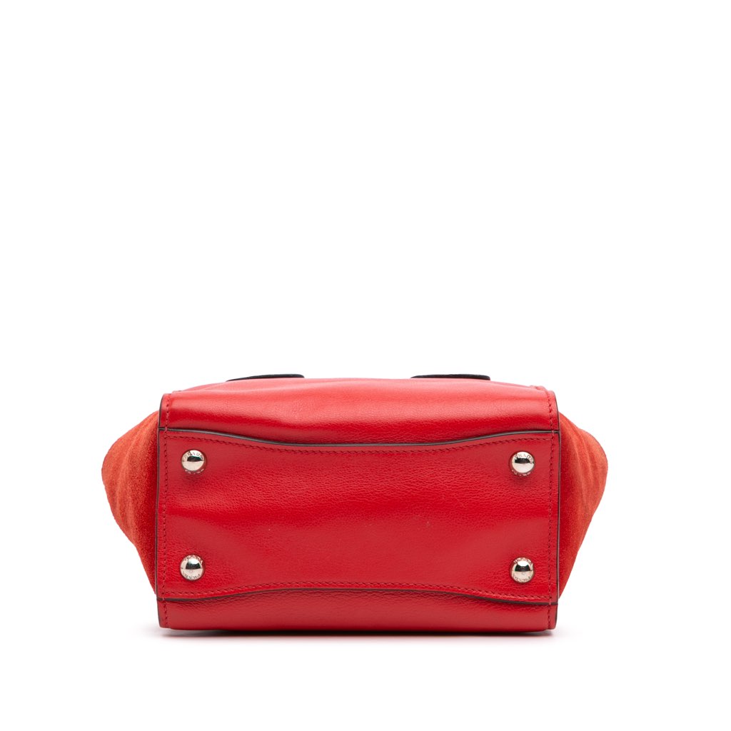 Prada Small Glace Calf Twin Pocket Satchel - 3