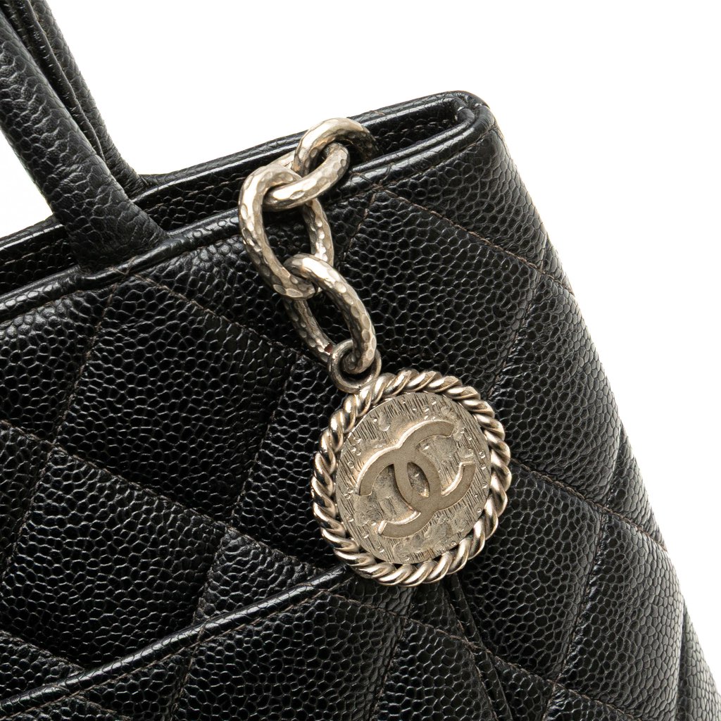 Chanel Caviar Medallion Tote - Image 13