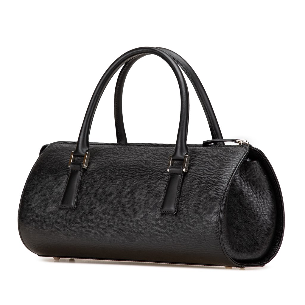 Burberry Leather Boston Bag - 2