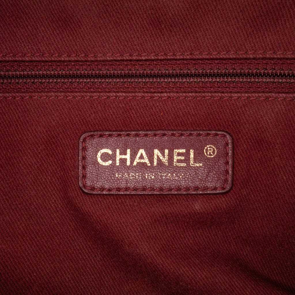 Chanel Large Quilted Glazed Caviar Shiva Flap - 5