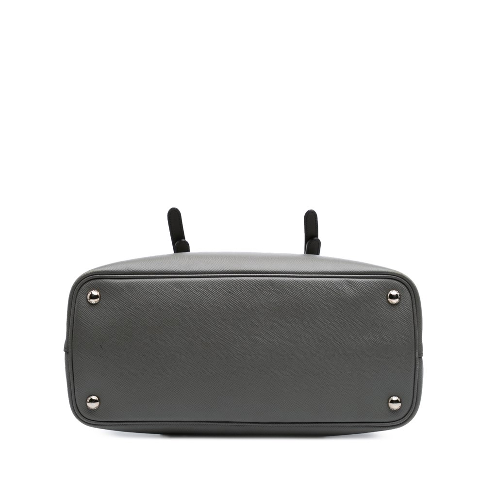 Prada Medium Saffiano Cuir Double Satchel - 3