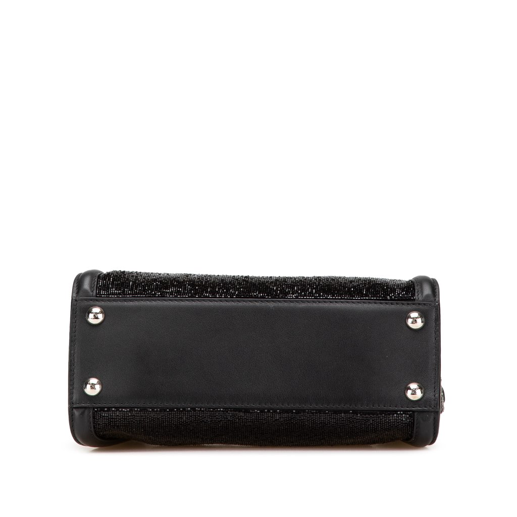 Fendi Mini Leather Beaded Peekaboo Iconic - 3