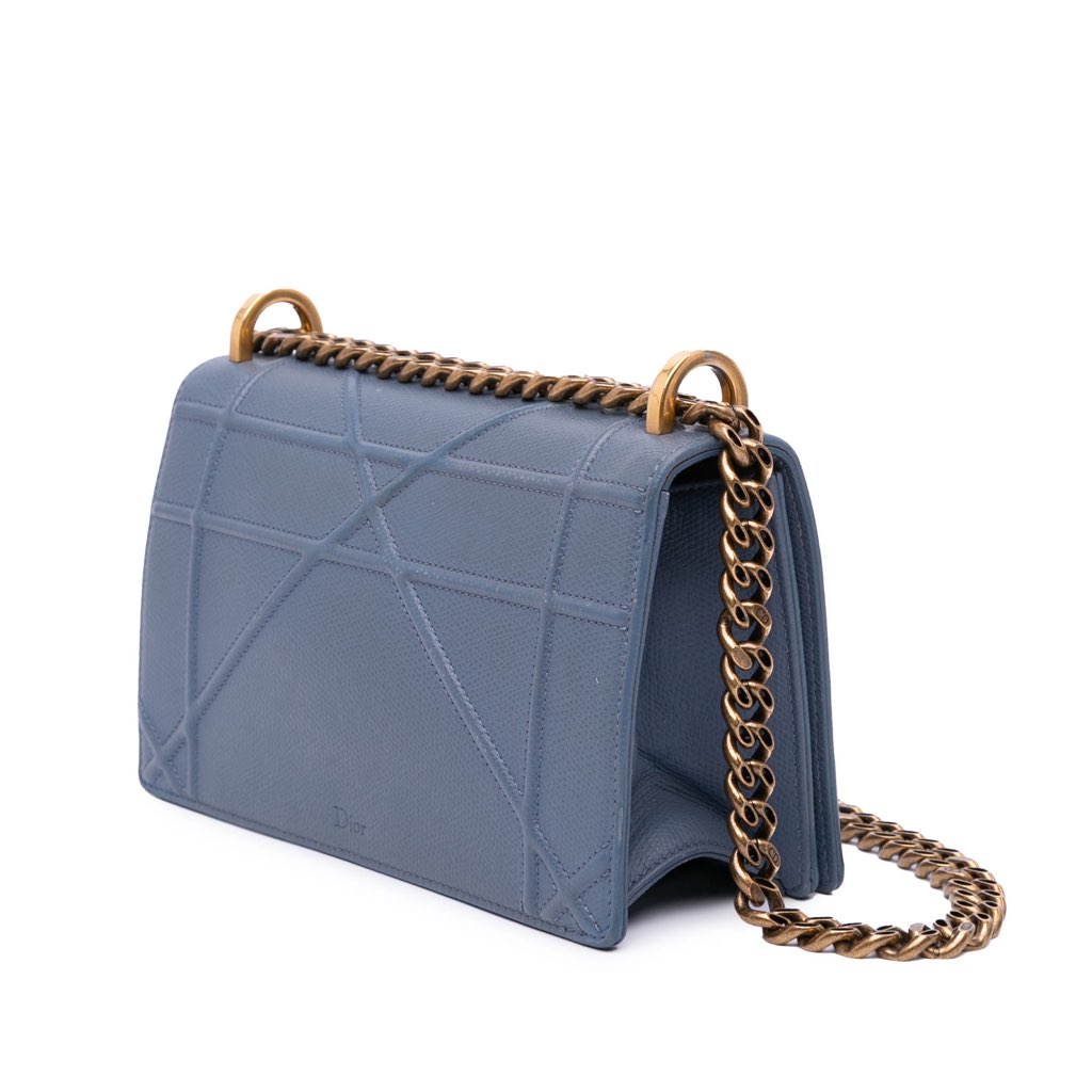 Dior Small Grained Calfskin Diorama Flap - 2