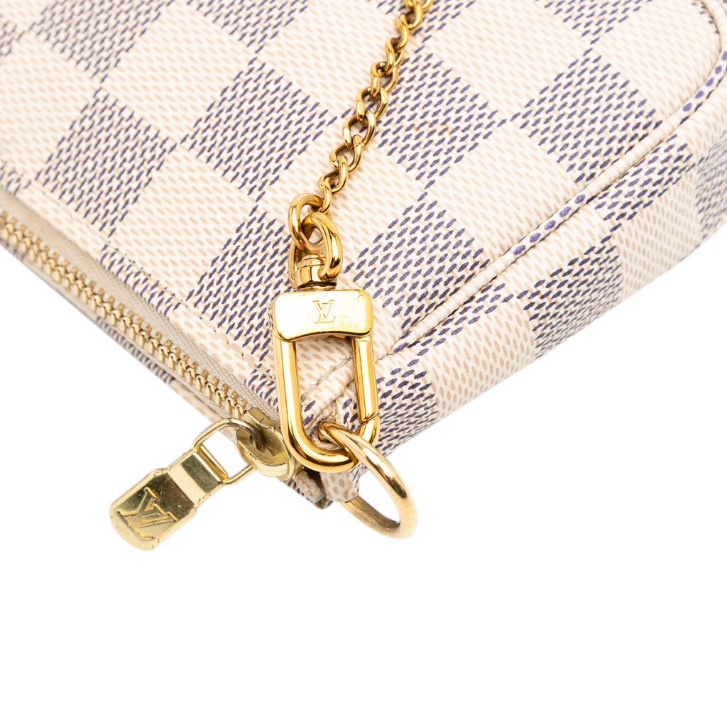 Louis Vuitton Damier Azur Mini Pochette Accessoires - Image 10