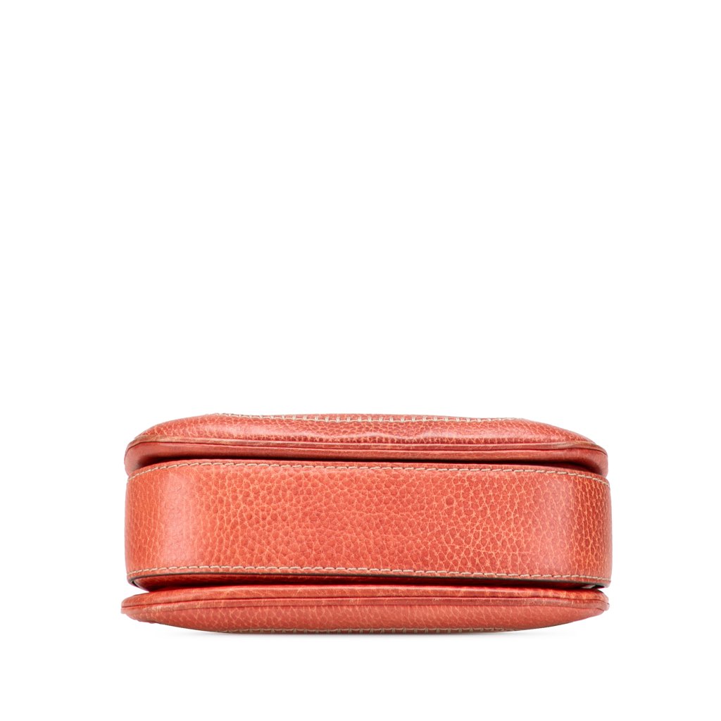 Gucci Small Leather New Bamboo Satchel - Image 6