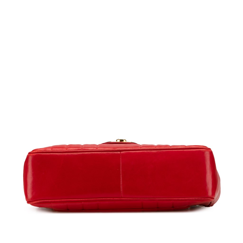 Chanel Jumbo XL Vertical Quilt Lambskin Single Flap - Image 6