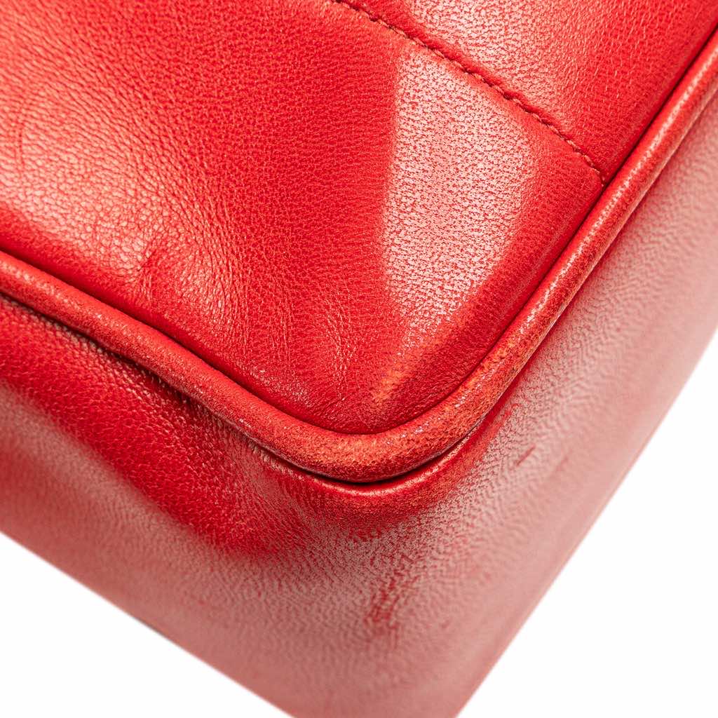 Chanel Jumbo XL Vertical Quilt Lambskin Single Flap - Image 11