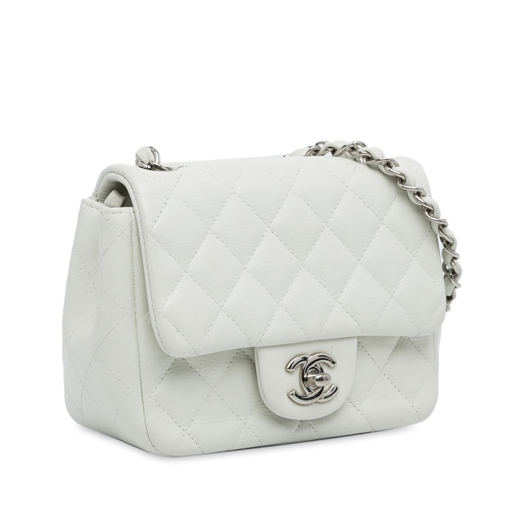 Chanel Mini Square Classic Caviar Single Flap - 2