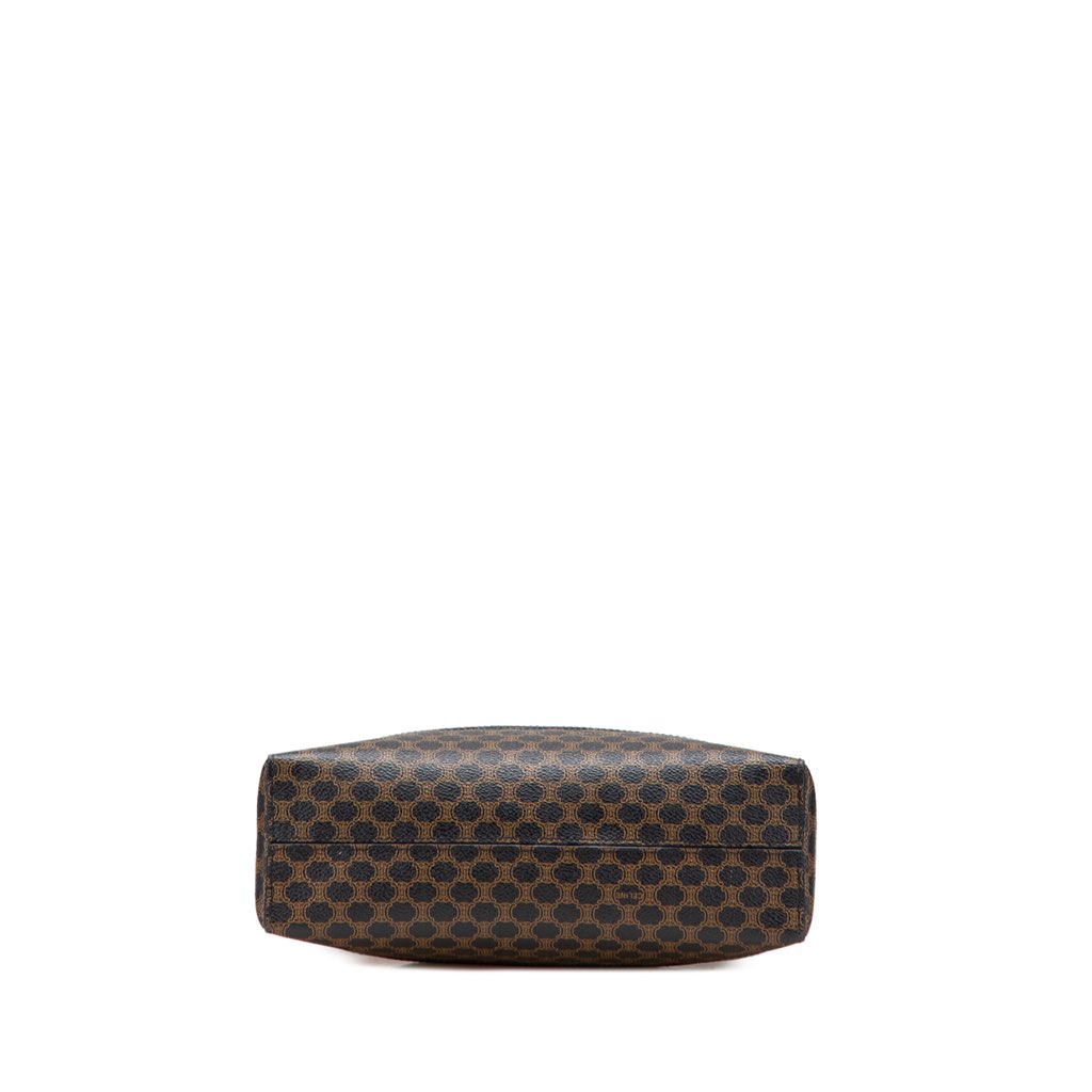 Celine Macadam Coated Canvas Shoulder Bag - 3