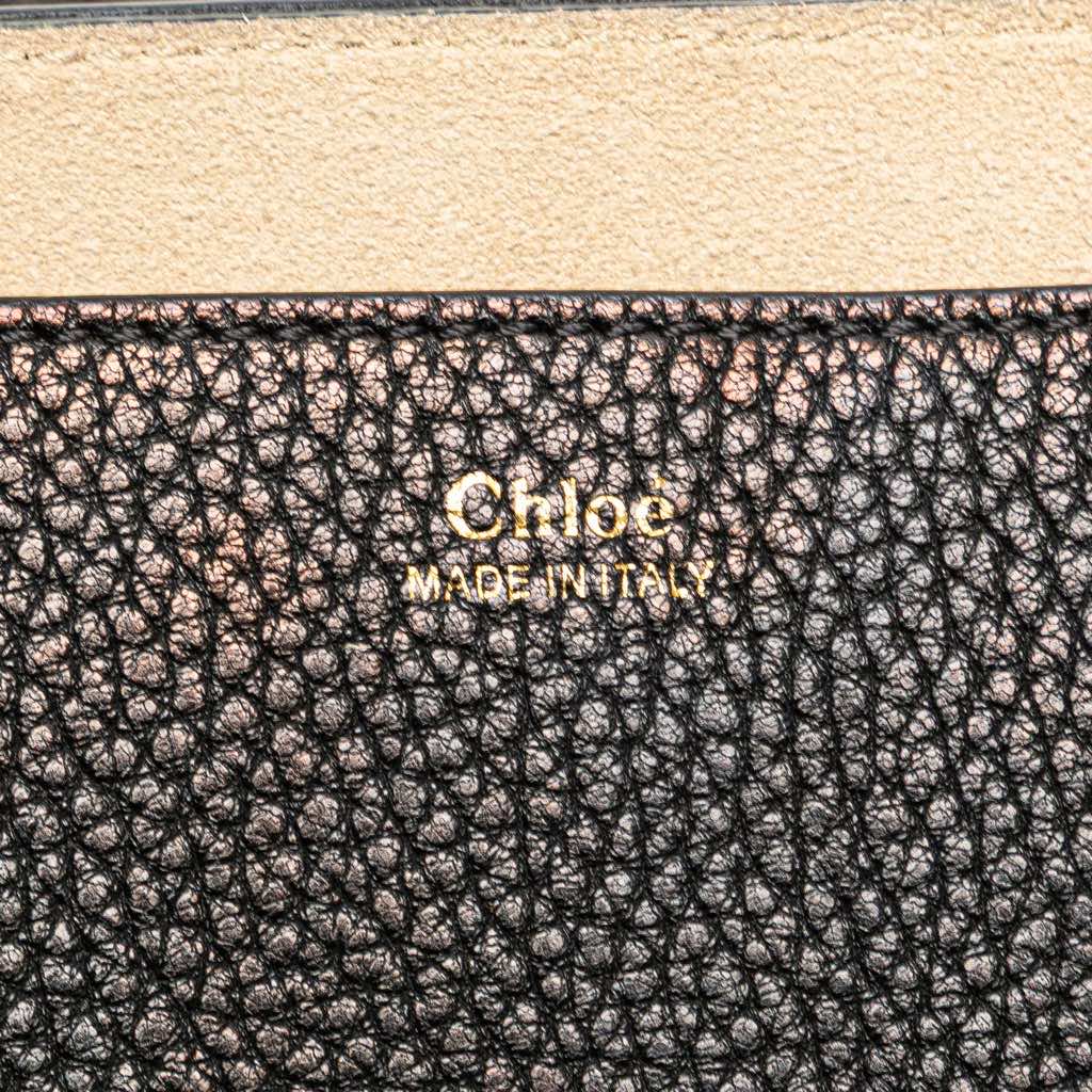 Chloé Large Grained Lambskin Drew Crossbody - Side view