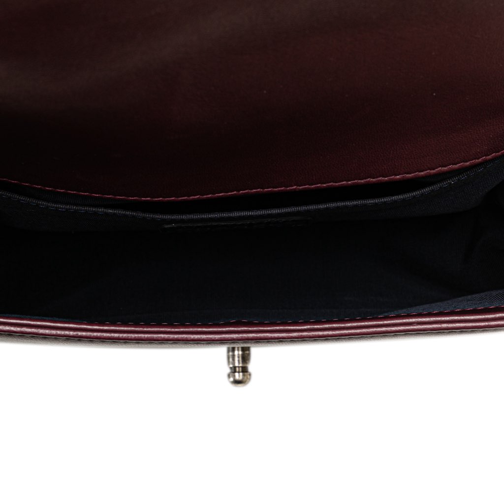 Chanel Old Medium Velvet and Tweed Boy Flap - 4