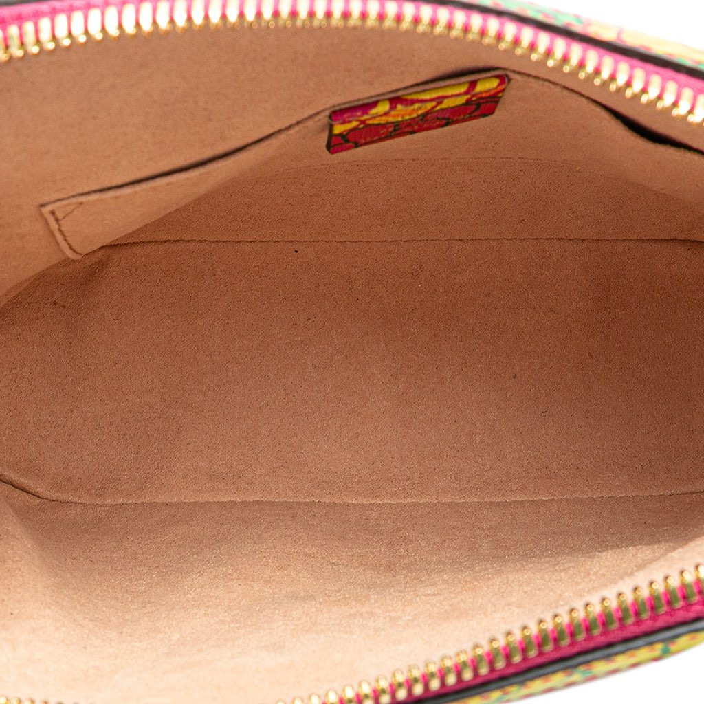 Gucci Ken Scott Mini Textured Calfskin Pomponica Horsebit 1955 Top Handle Bag - 4