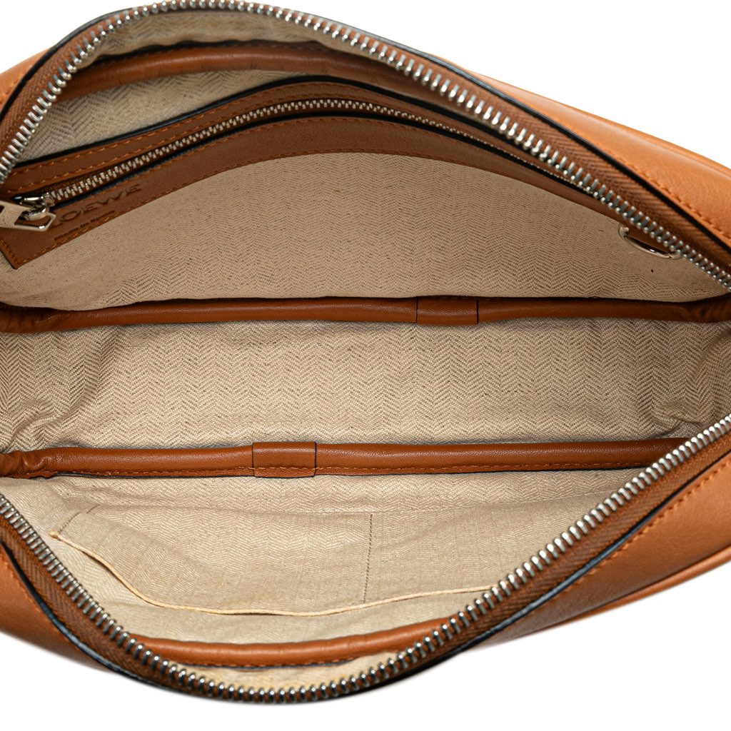 Loewe Leather Puzzle Clutch - 4