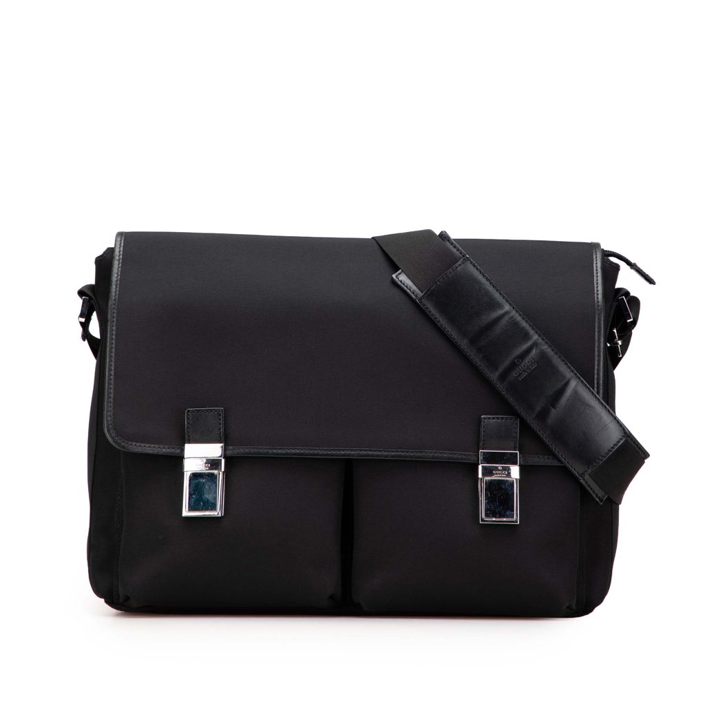 Gucci Nylon Messenger Bag