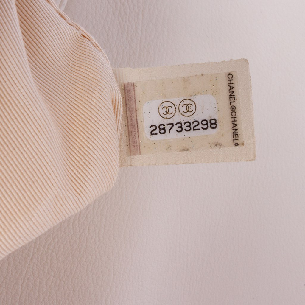 Chanel Quilted Calfskin Pearl CC Accordion Flap - Image 11