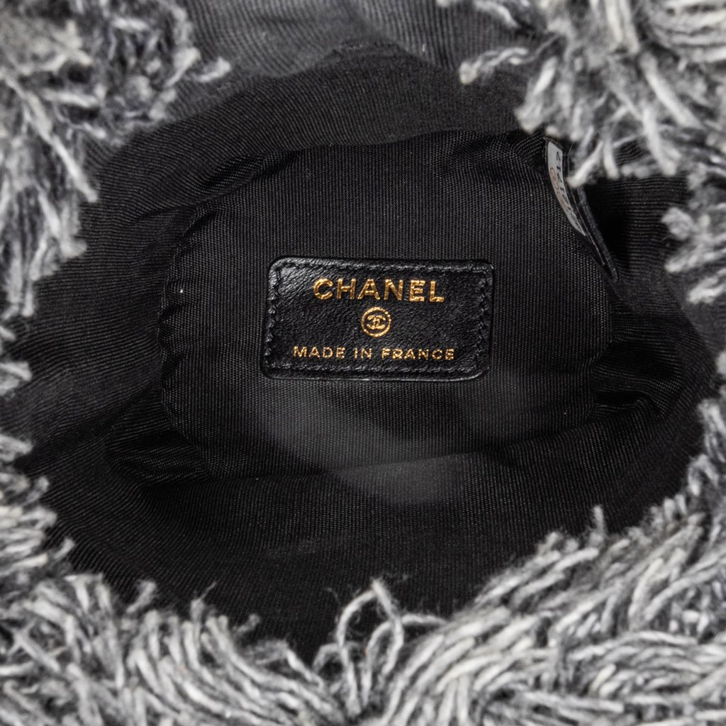 Chanel Mini Denim Mood Bucket with Chain - 4