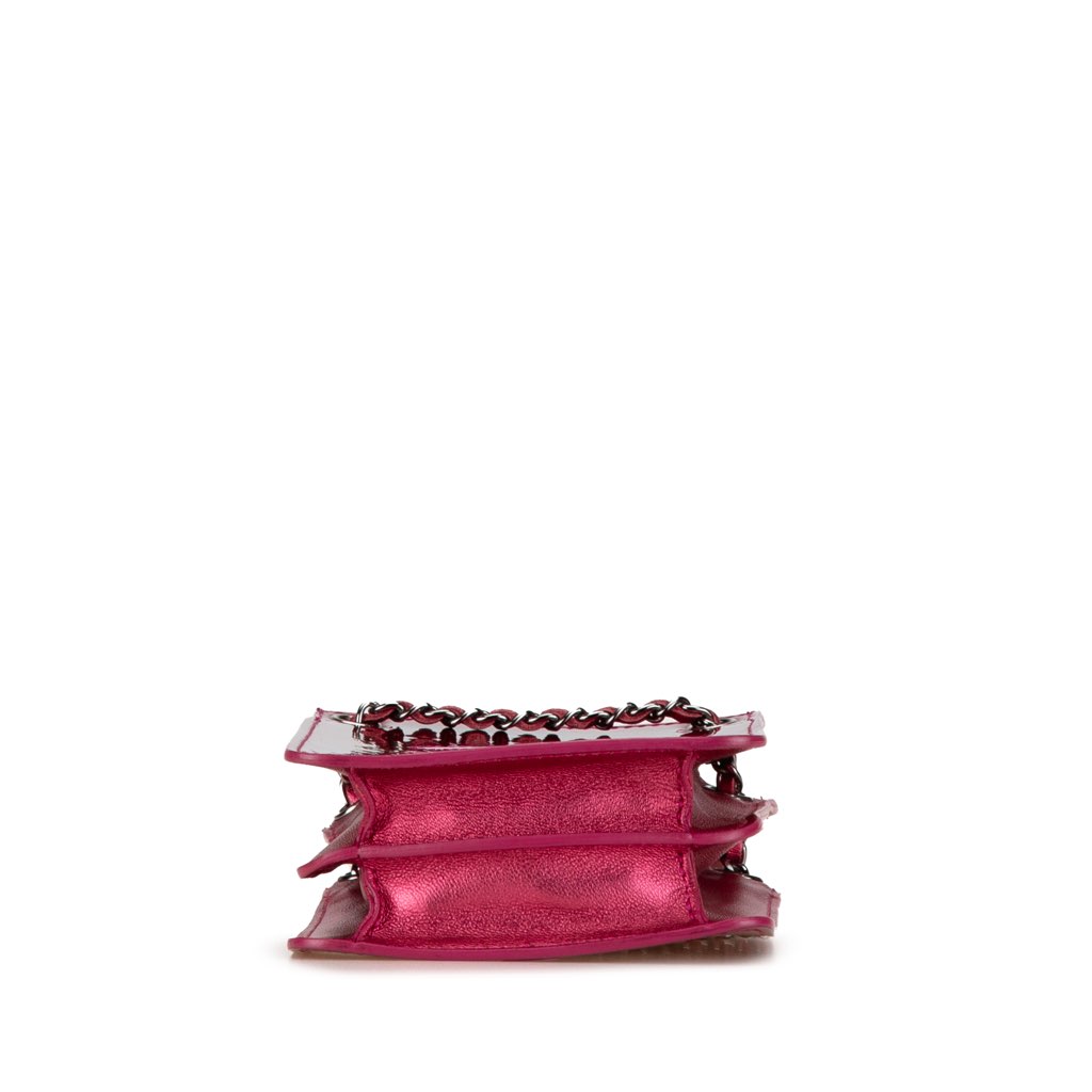 Chanel CC Patent Phone Holder Crossbody - 3