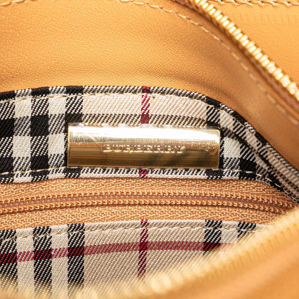 Burberry Leather Shoulder Bag - 5