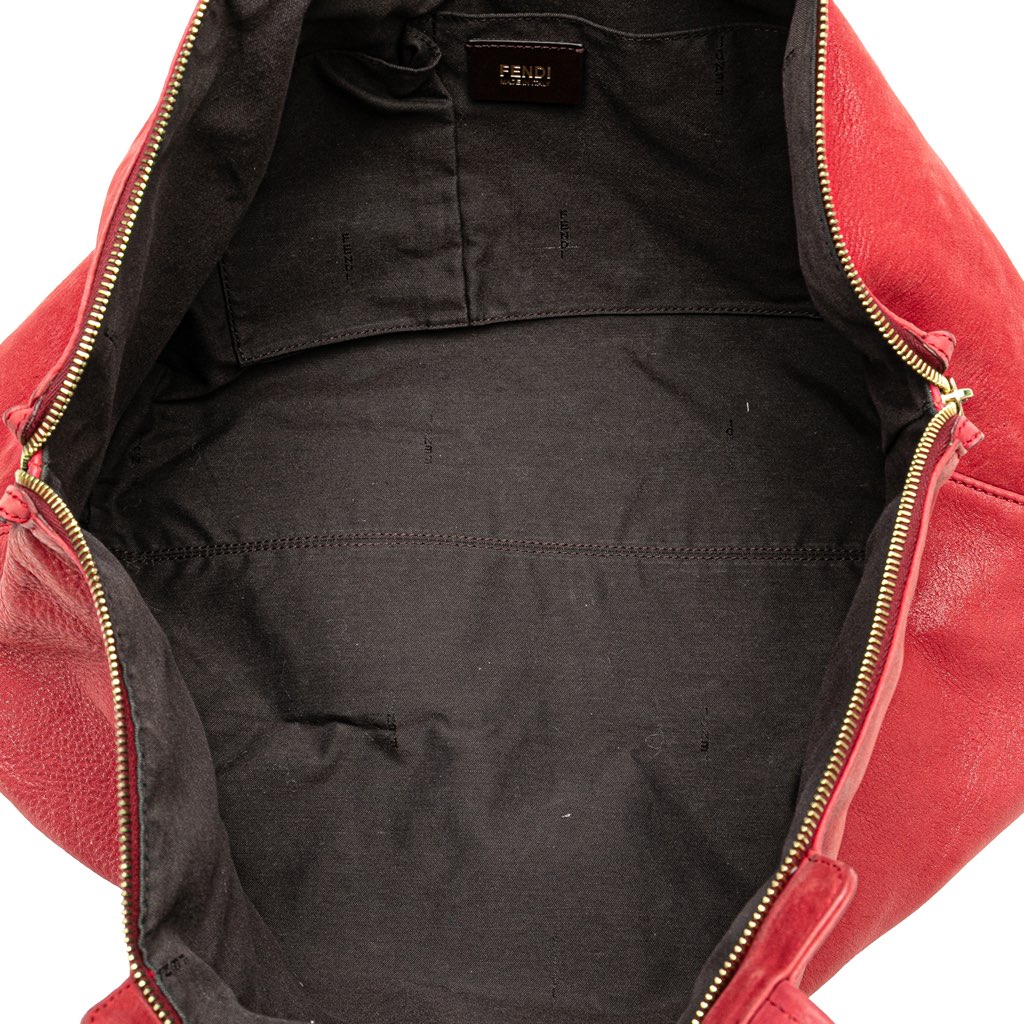 Fendi Medium Leather Chains Tote - 4