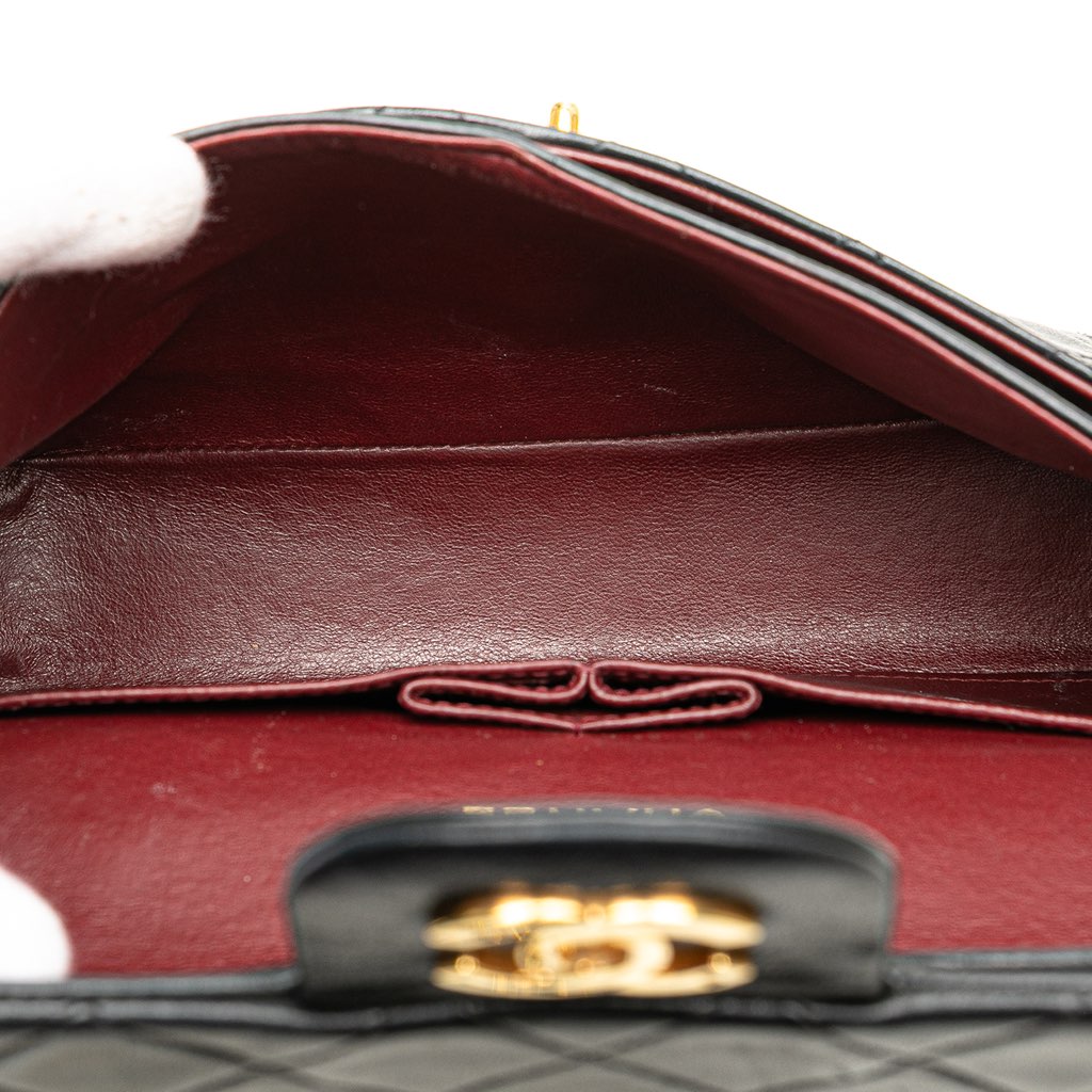 Chanel Small Classic Lambskin Double Flap - 4